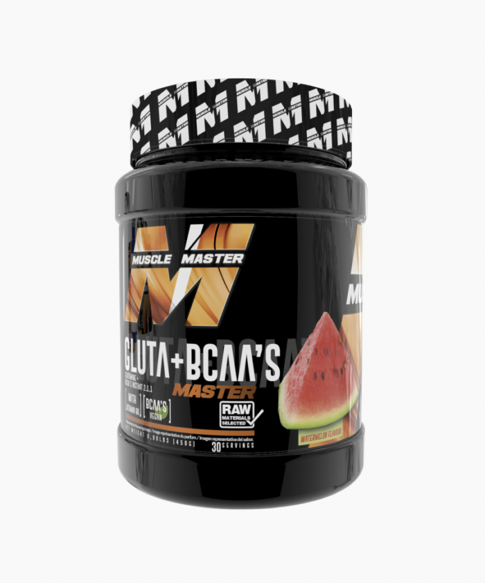 MUSCLE MASTER Gluta + BCAA'S 450G