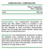 COMPOSICION DEL BOTE DE NAC