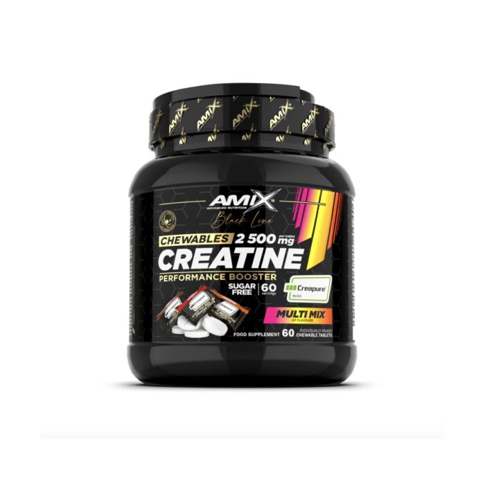 Amix Creatine Chewables 2500 mg Multi Mix 60 tabletas