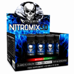 Nitromix 5.0 Dynamix Sandía 20 viales preentreno líquido con citrulina y cafeína.
